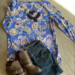 The Talbots Tee size M beautiful